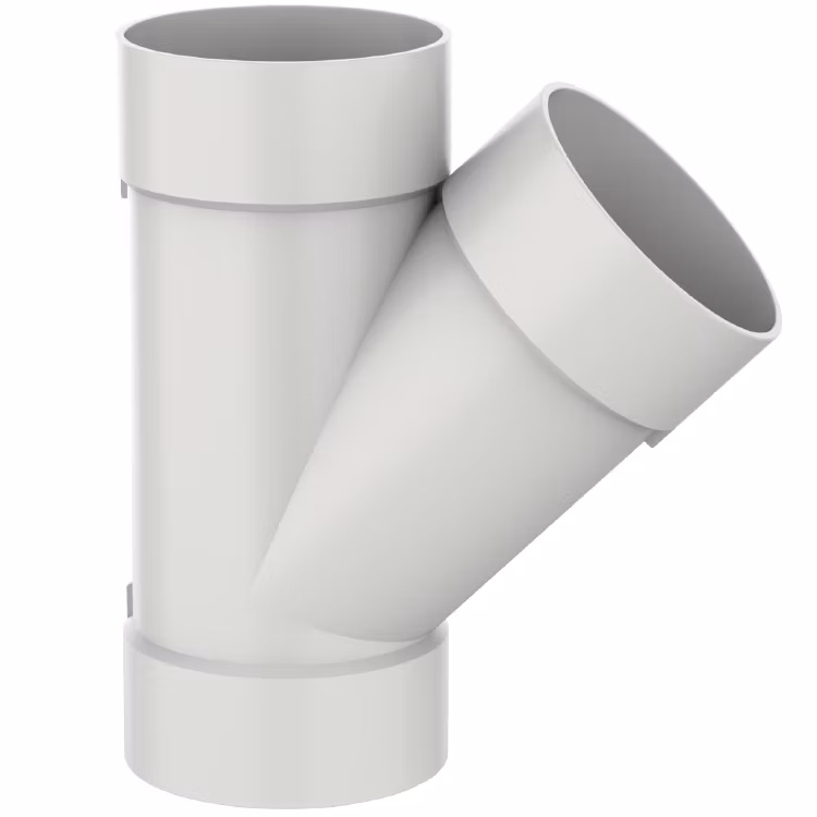 150mm x 45° junction PVC AS1254 Stormwater - Clearance Stock - Image 2