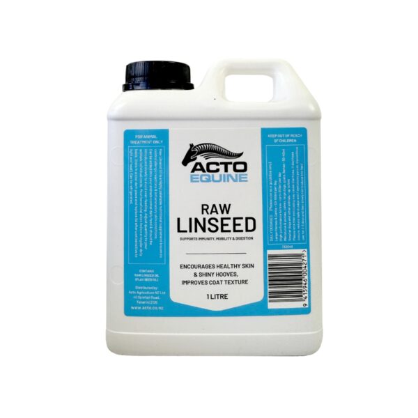 Acto Equine Raw Linseed Oil 1L