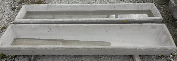 CONCRETE Pig Troughs