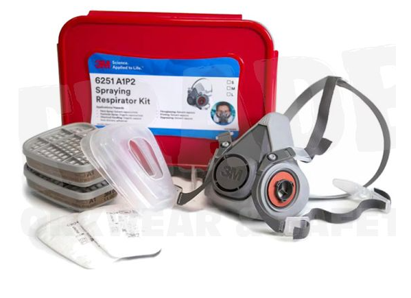 3M Spray Paint/Agri Respirator Mask Start Kit