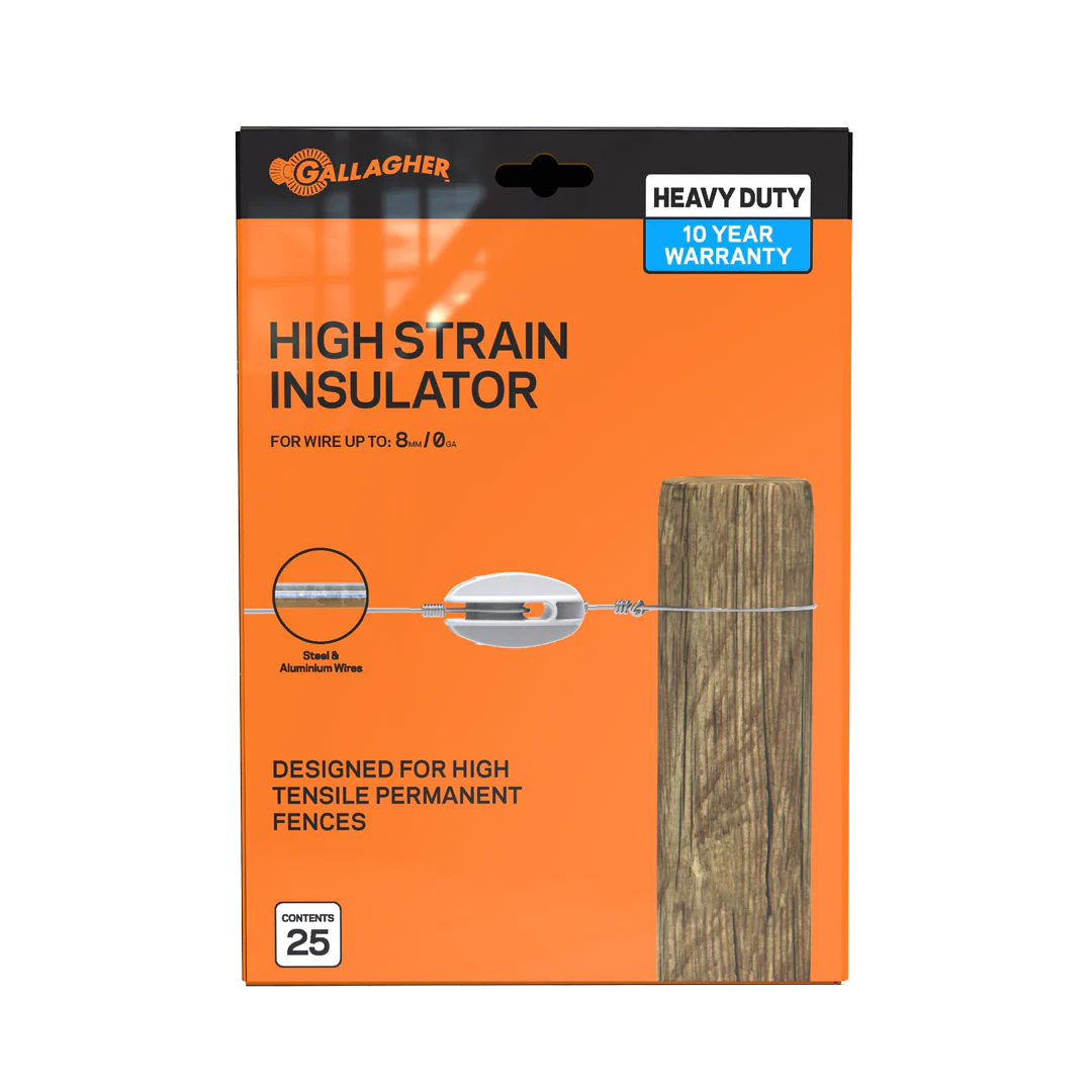 Gallagher Insulator High Strain 25 Packet