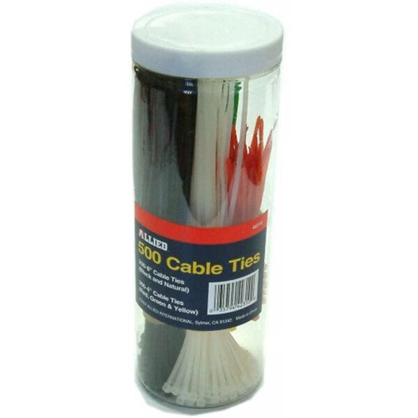 Allied Cable Ties - 100/200 mm 500-Piece in Tube