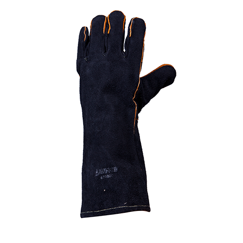 Black/Gold Welding Glove