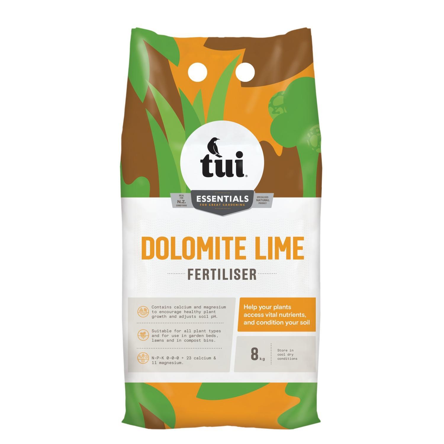 Tui Dolomite Lime Fertiliser 8kg