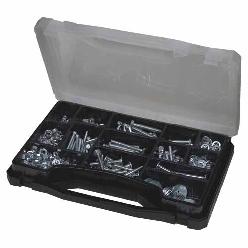 Xcel Bolt & Washer Assortment in Plastic Case 560-pce - Clearance $20.00