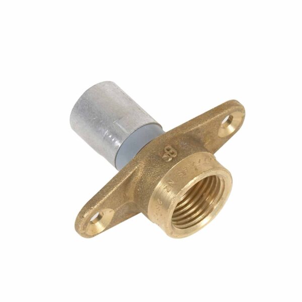 Buteline Hose Plate 12.7 x 15mm Brass HP15