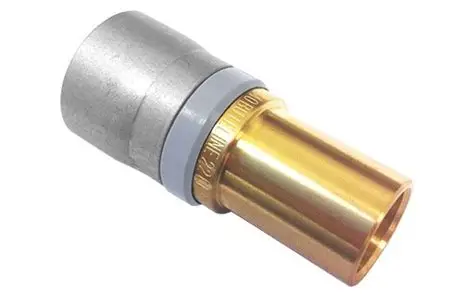 Bute-Adapt Copper Press Adaptor PB 15mmx1/2in NZ CU BTM15