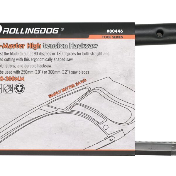 Hacksaw Rolling Dog - 300mm