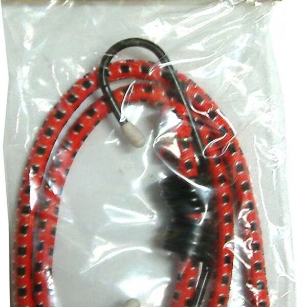 Xcel Bungee Cord Strap with Metal Hooks 450mm Carded - Clearance!!!!