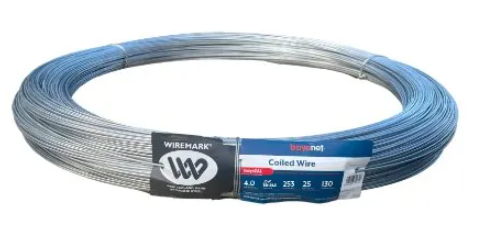 Bayonet - Wiremark Low Tensile Fencing Wire 4.0mm x 25kg Coil - No. 8