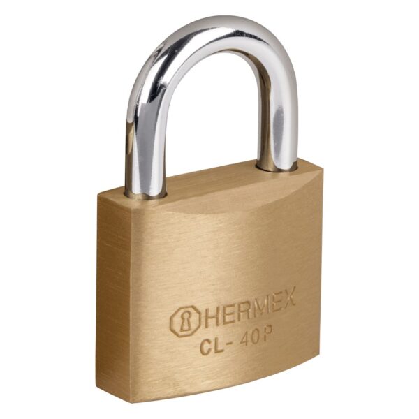 Hermex Brass Padlock 40mm