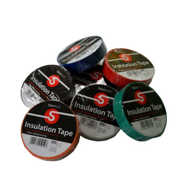 Insulation Tape - 19mm x 20m Assorted Colours