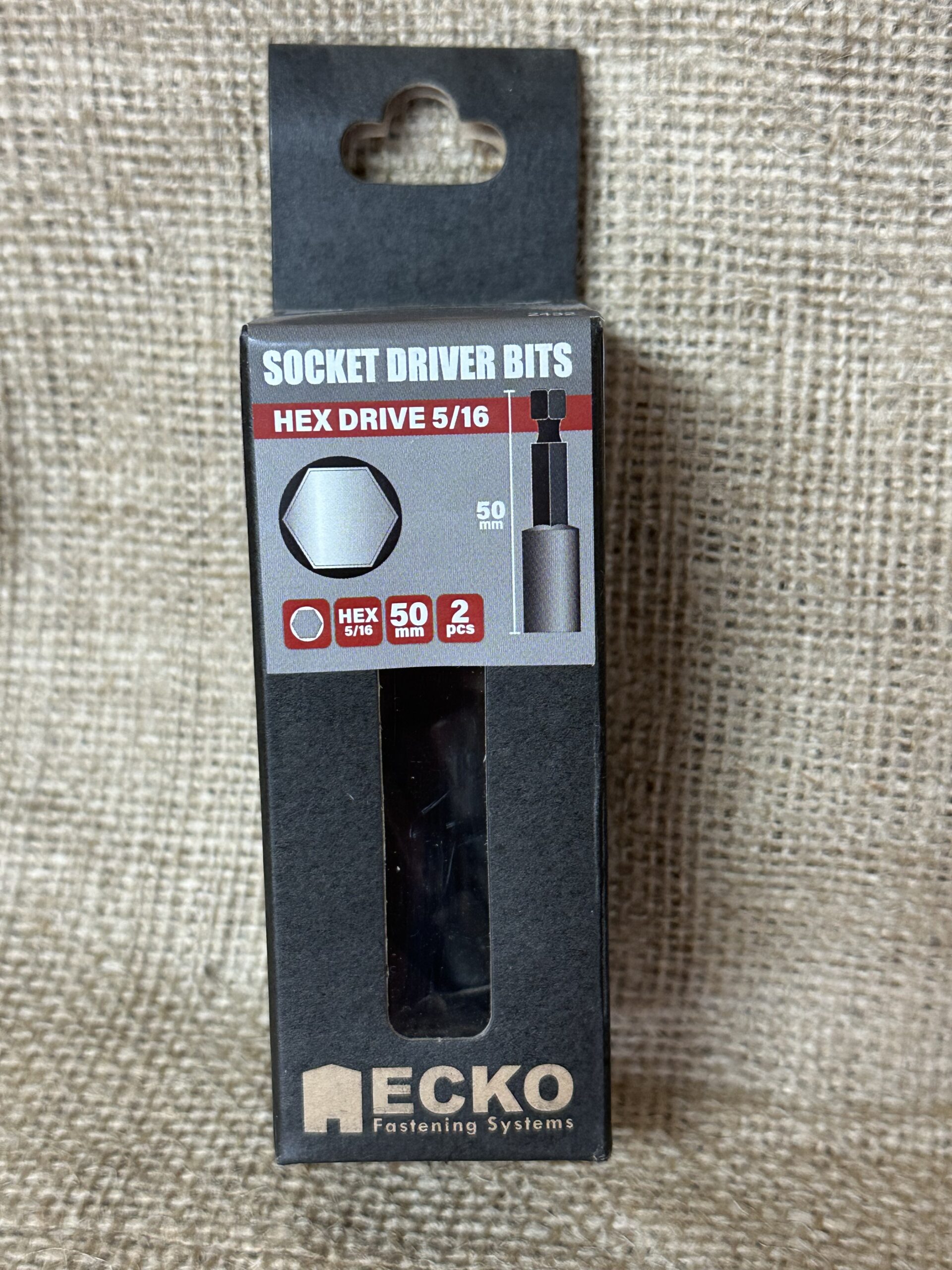 Ecko Hex Driver 5/16 - (for 10g & 12g) 2 Pack