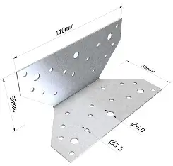Pryda Stainless Pole to Girt Bracket