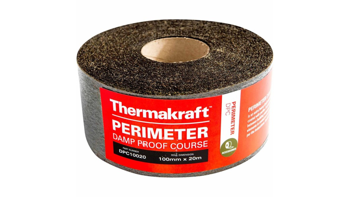 Kingspan 200mm x 20m Bituminous Damp Proof Course (DPC)