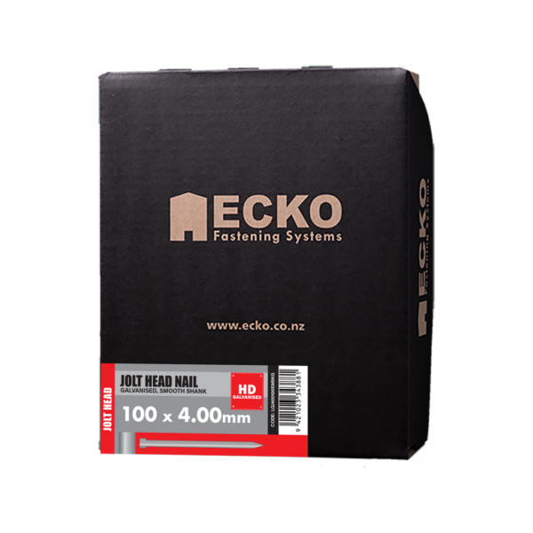 Ecko Jolt Head Nails 100 x 4.0mm, 5kg Galvanised