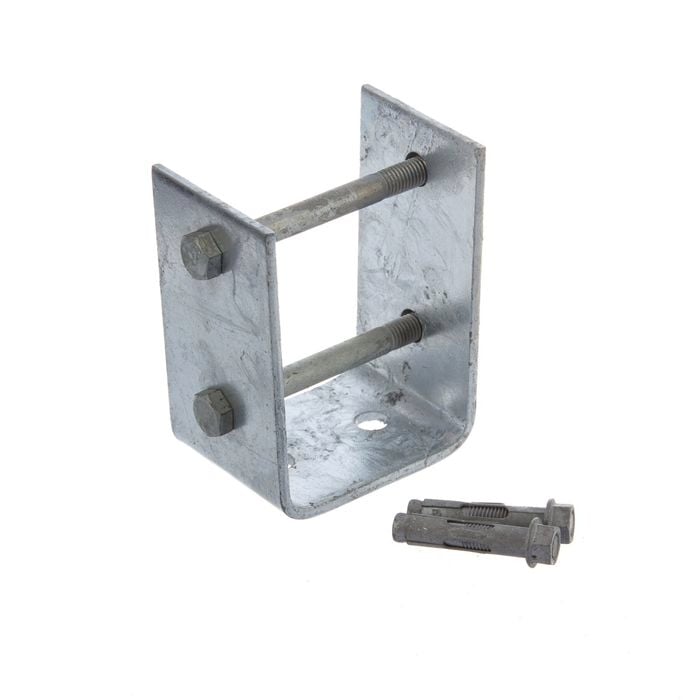 BOWMAC B28 Hot Dip Galvanised Post and Bearer Bracket