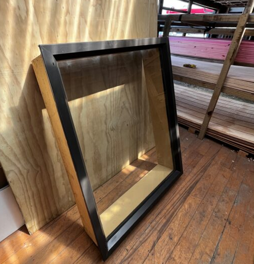 Aluminium Window 800x1000mm Single Glazed with Reveal - SPECIAL