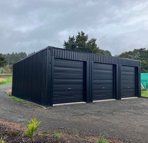 Coloursteel Ebony Roller Door 2.4mH x 2.8mW